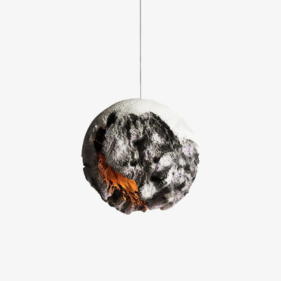 Ilphaara Irregular Planet Plastic Pendant Lamp