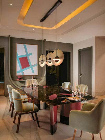 Sirixy Pendant Lamp Oval Ring Geometric