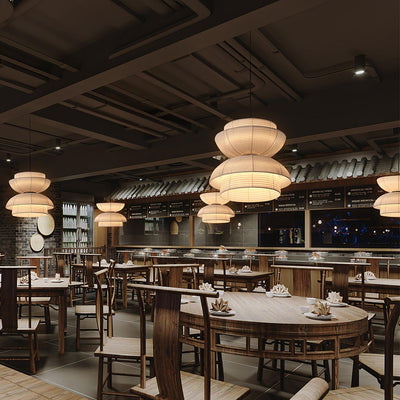 Zelvin Fabric Artistic Pendant Light