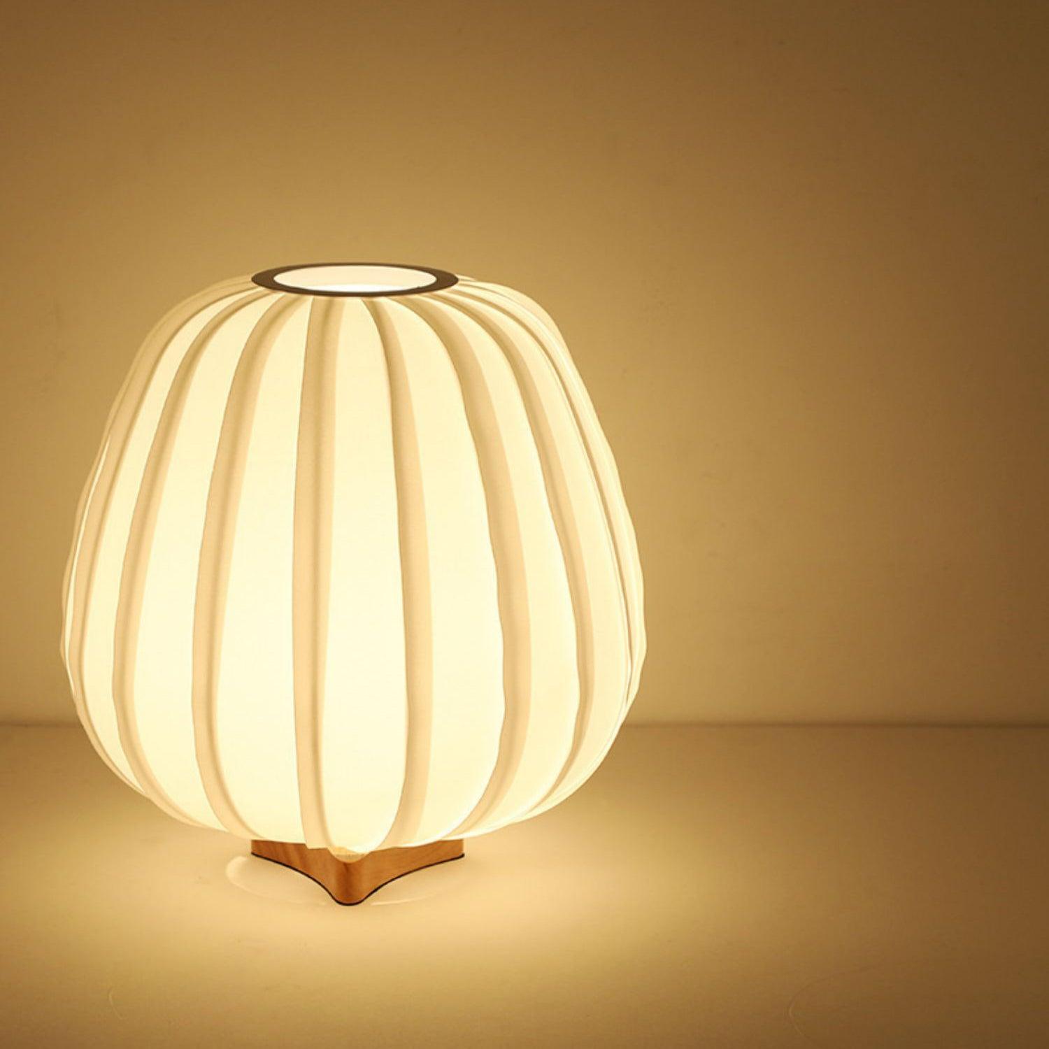 Solisuce Fabric Minimalist Table Lamp - Neutral Decor