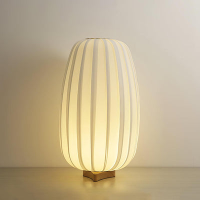 Solisuce Fabric Minimalist Table Lamp - Neutral Decor
