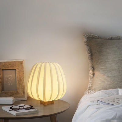 Solisuce Fabric Minimalist Table Lamp - Neutral Decor
