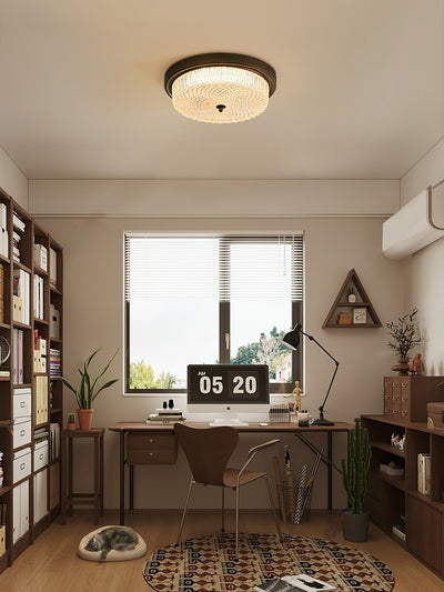 Ilsolen Nordic Art Classic Glass Ceiling Lamp