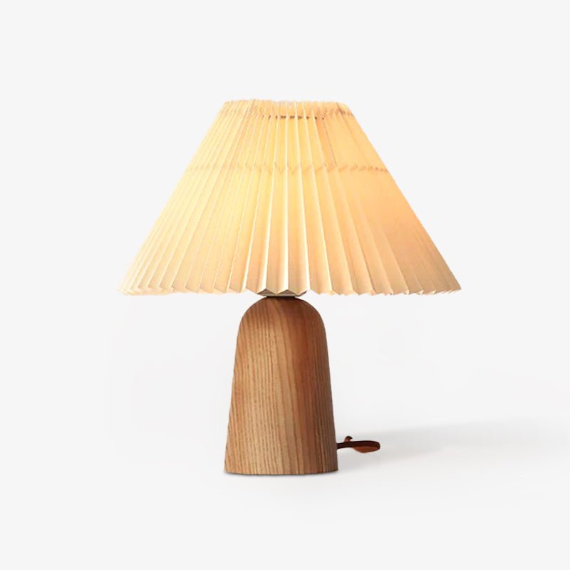Sylineria Minimalist Wood Table Lamp