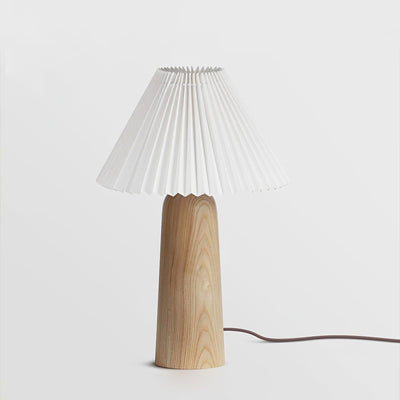 Sylineria Minimalist Wood Table Lamp