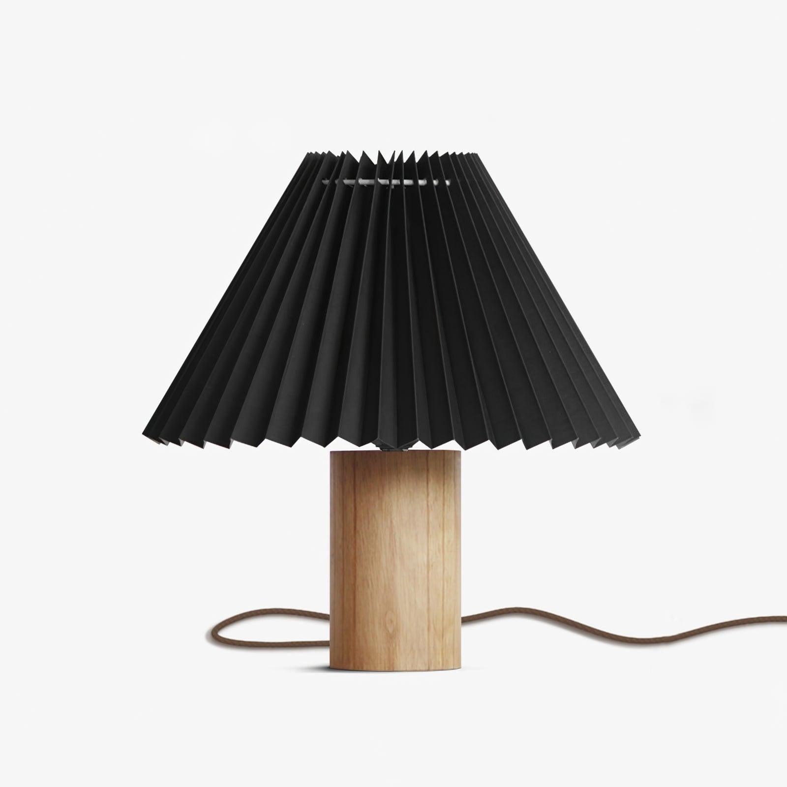 Sylineria Minimalist Wood Table Lamp