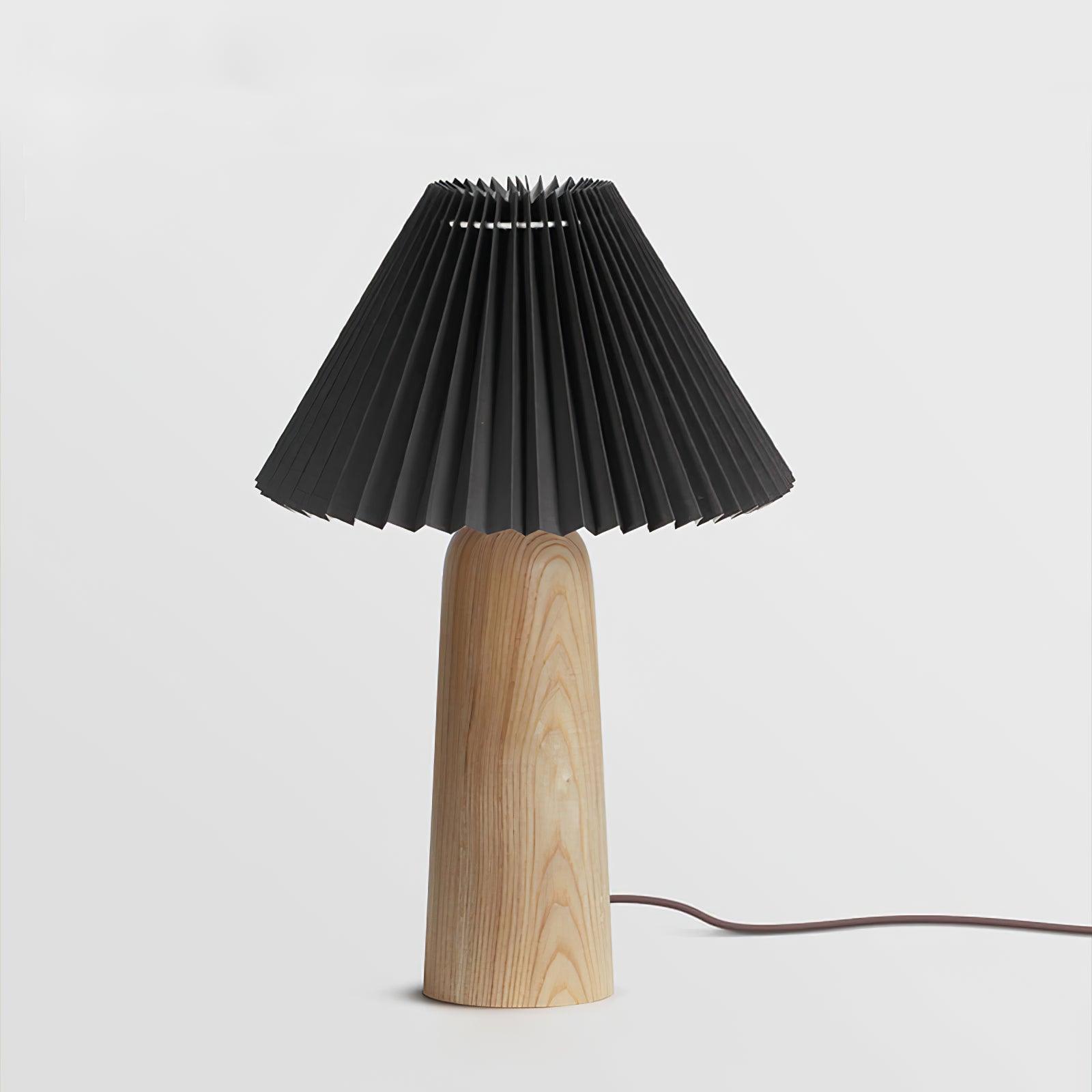 Sylineria Minimalist Wood Table Lamp
