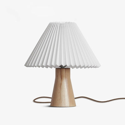 Sylineria Minimalist Wood Table Lamp