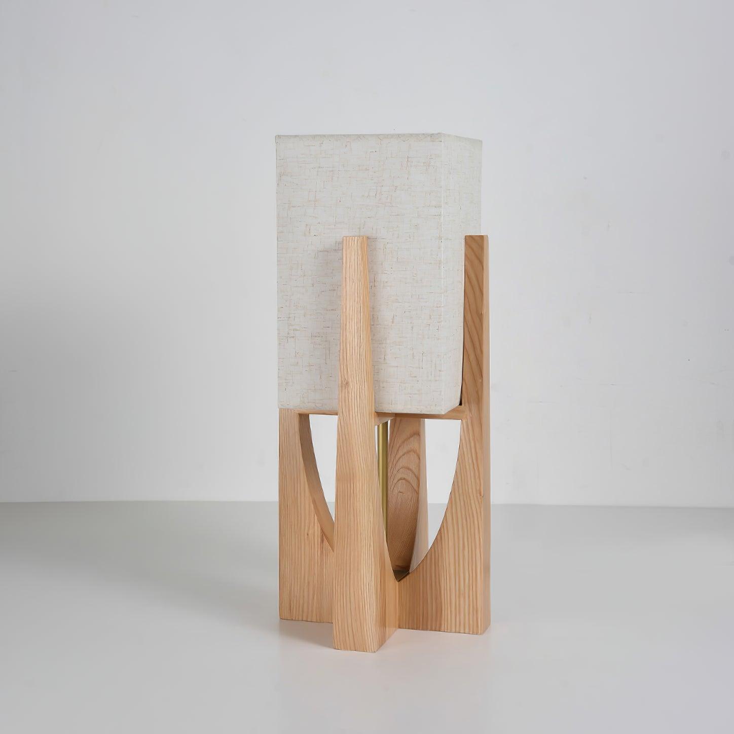 Syleia Floor Lamp Wood Modern