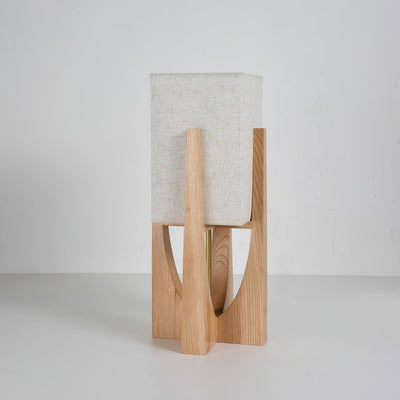 Syleia Floor Lamp Wood Modern