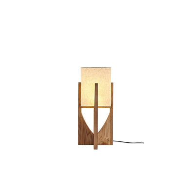 Syleia Floor Lamp Wood Modern