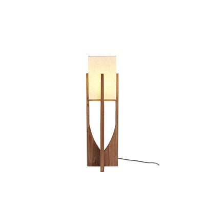 Syleia Floor Lamp Wood Modern