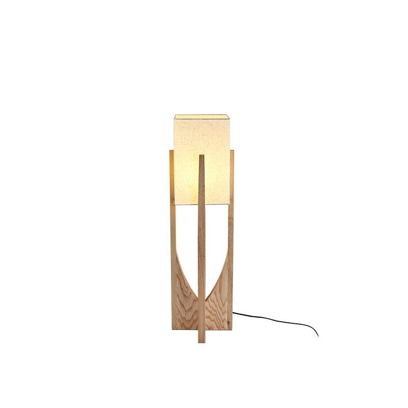 Syleia Floor Lamp Wood Modern