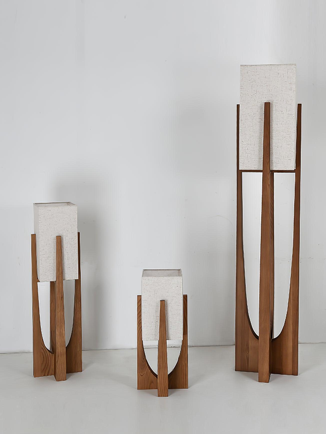 Syleia Floor Lamp Wood Modern