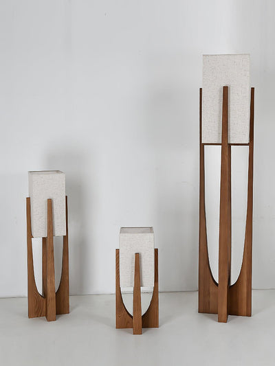 Syleia Floor Lamp Wood Modern