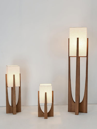 Syleia Floor Lamp Wood Modern