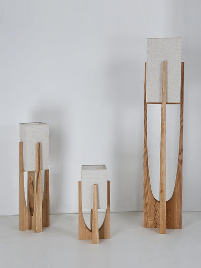 Syleia Floor Lamp Wood Modern