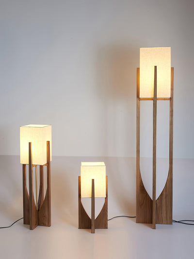 Syleia Floor Lamp Wood Modern