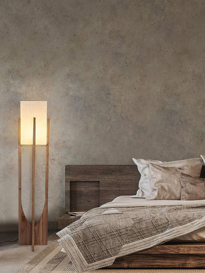Syleia Floor Lamp Wood Modern