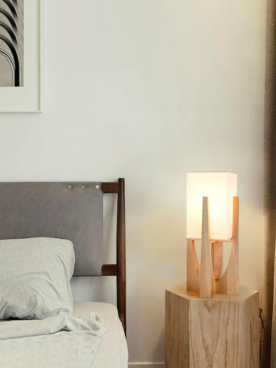 Syleia Floor Lamp Wood Modern