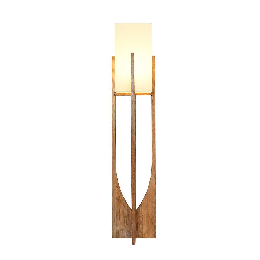Syleia Floor Lamp Wood Modern