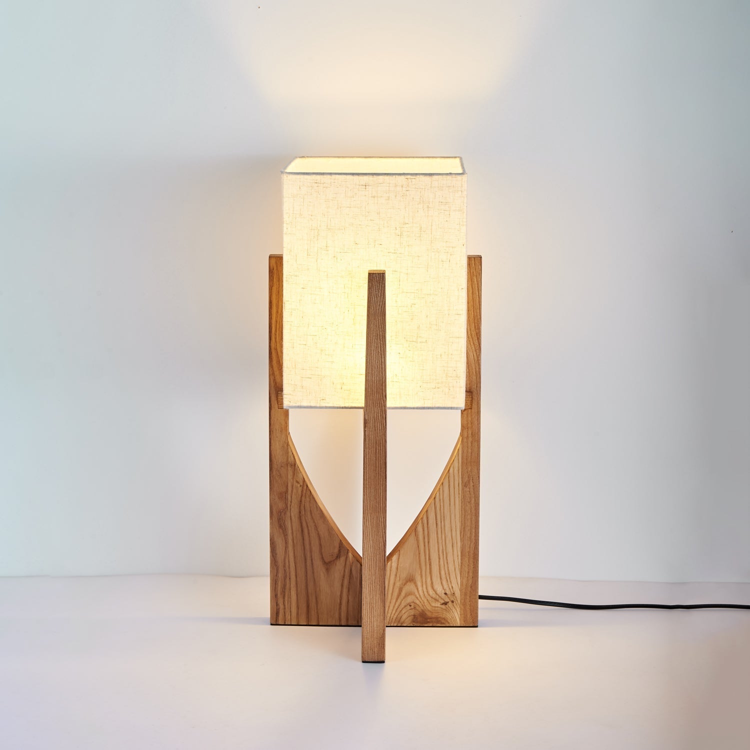 Syleia Floor Lamp Wood Modern