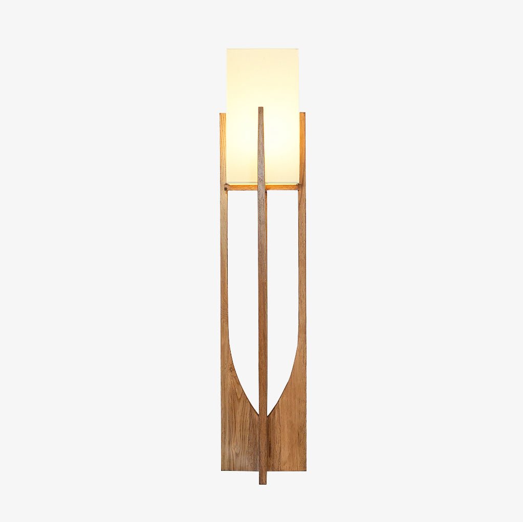 Syleia Floor Lamp Wood Modern