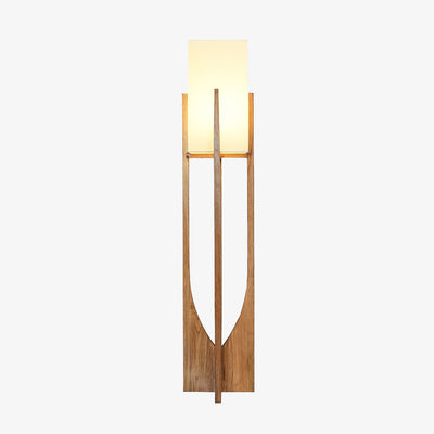 Syleia Floor Lamp Wood Modern