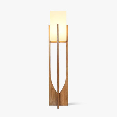 Syleia Floor Lamp Wood Modern