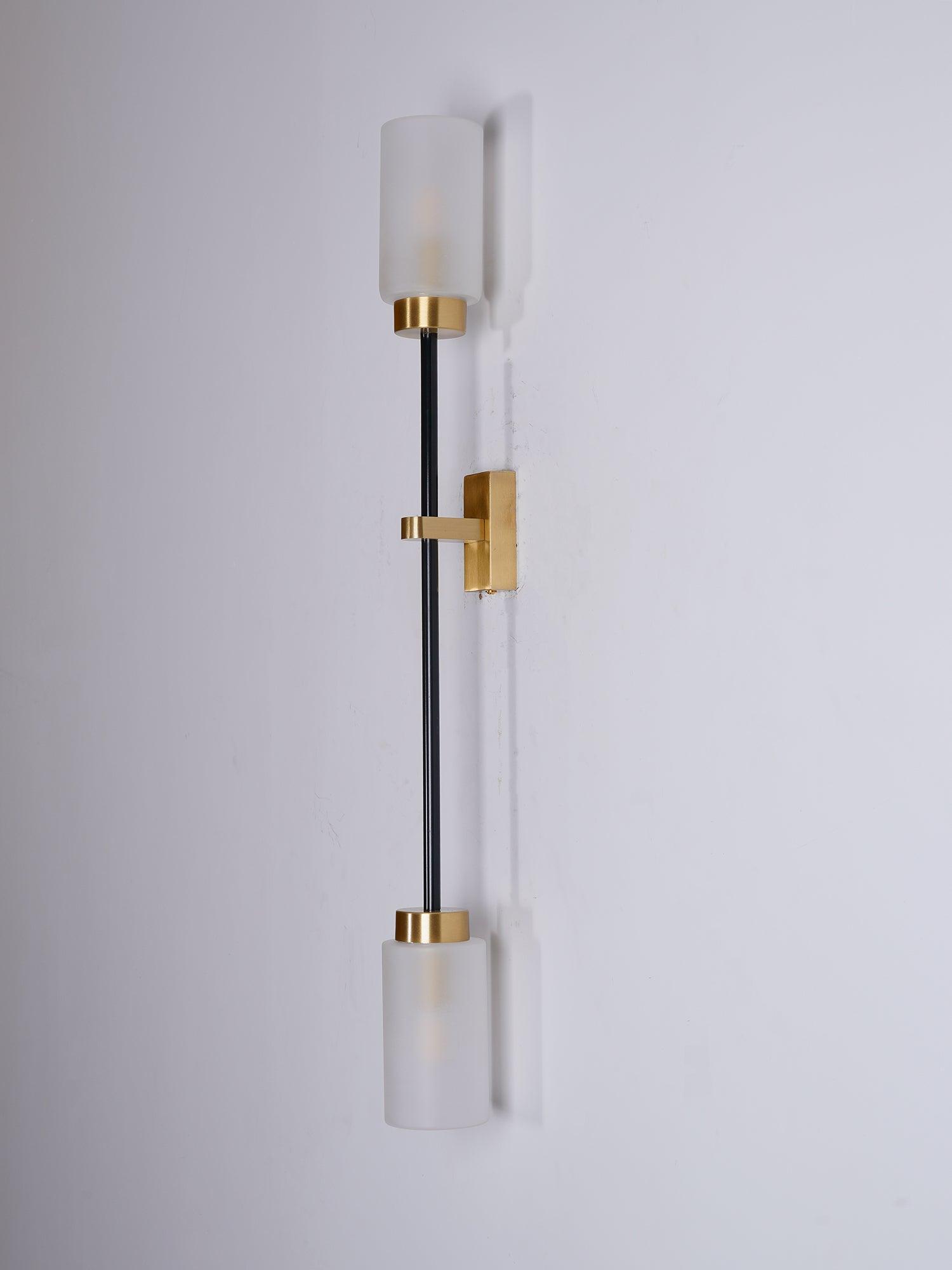 Lustra Wall Lamp Cylinder Glass Linear - Neutral Decor