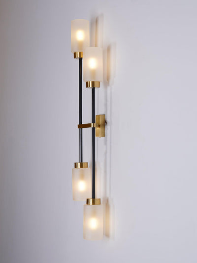 Lustra Wall Lamp Cylinder Glass Linear - Neutral Decor