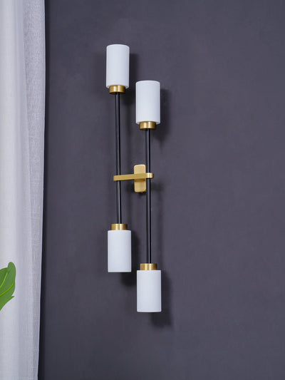 Lustra Wall Lamp Cylinder Glass Linear - Neutral Decor