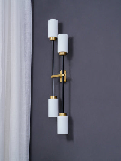 Lustra Wall Lamp Cylinder Glass Linear - Neutral Decor