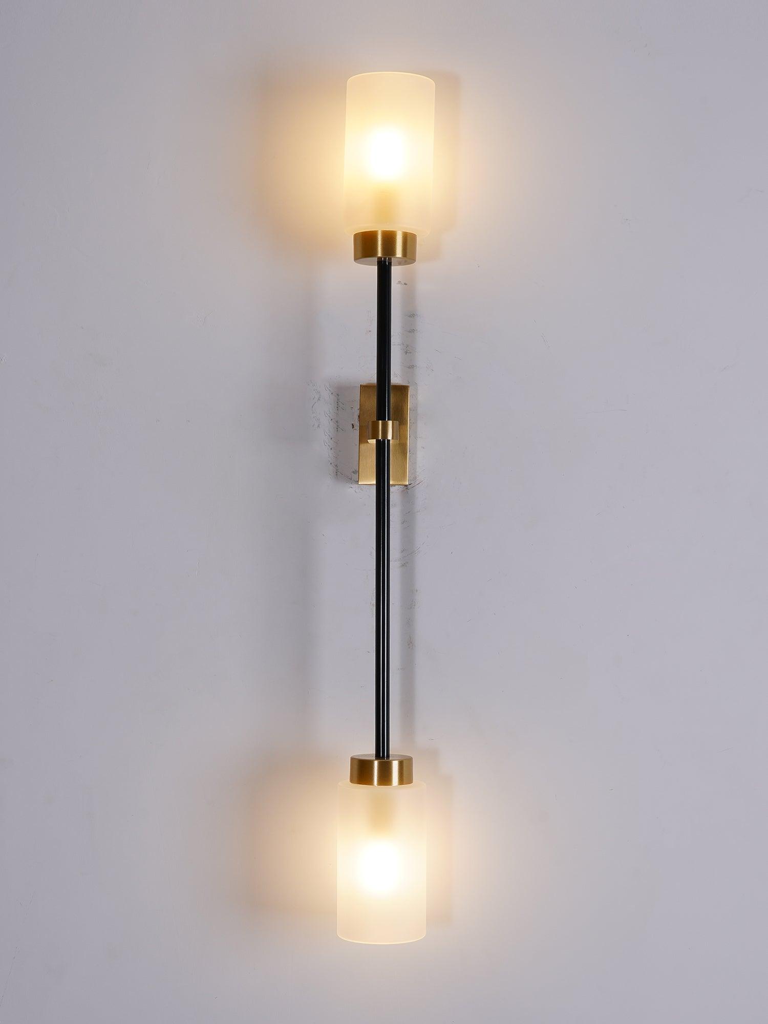 Lustra Wall Lamp Cylinder Glass Linear - Neutral Decor
