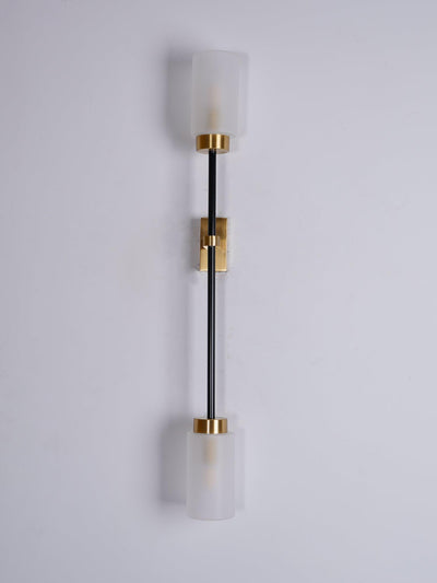 Lustra Wall Lamp Cylinder Glass Linear - Neutral Decor