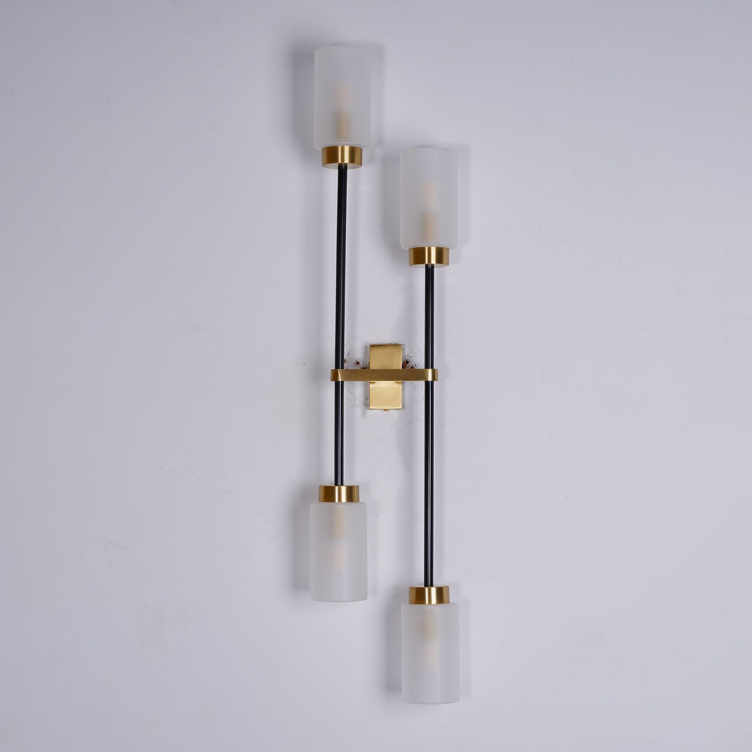 Lustra Wall Lamp Cylinder Glass Linear - Neutral Decor