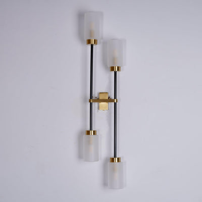 Lustra Wall Lamp Cylinder Glass Linear - Neutral Decor