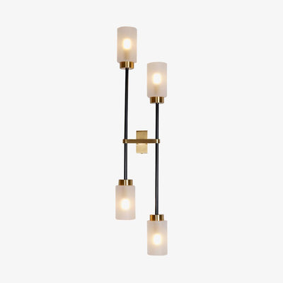 Lustra Wall Lamp Cylinder Glass Linear - Neutral Decor