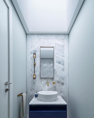 Lustra Wall Lamp Cylinder Glass Linear - Neutral Decor