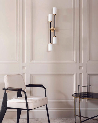 Lustra Wall Lamp Cylinder Glass Linear - Neutral Decor