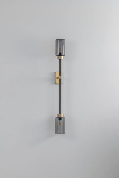 Lustra Wall Lamp Cylinder Glass Linear - Neutral Decor