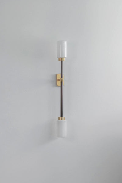 Lustra Wall Lamp Cylinder Glass Linear - Neutral Decor