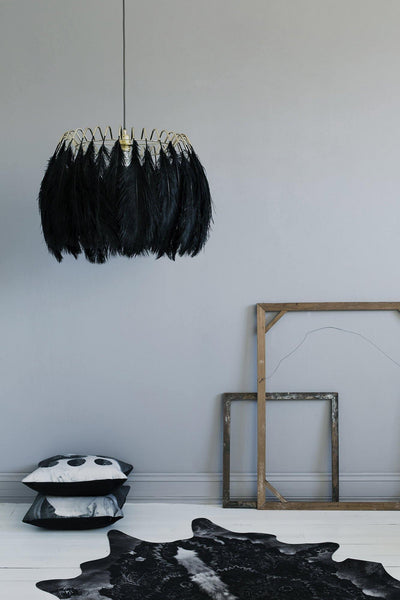 Imarisra Postmodern Luxury Feather Pendant Lamp