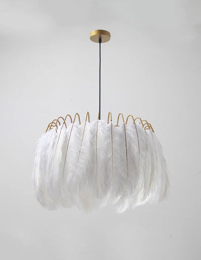Imarisra Postmodern Luxury Feather Pendant Lamp