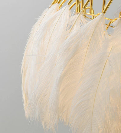 Imarisra Postmodern Luxury Feather Pendant Lamp