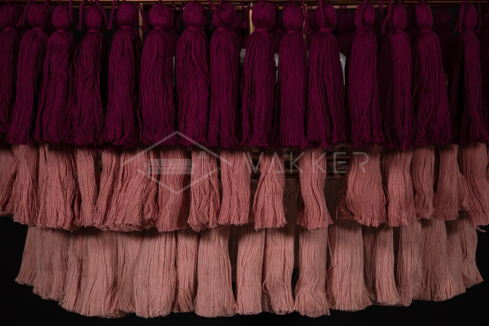 Arixo Chandelier Pink Bohemian Chic