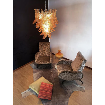 Amberina Chandelier