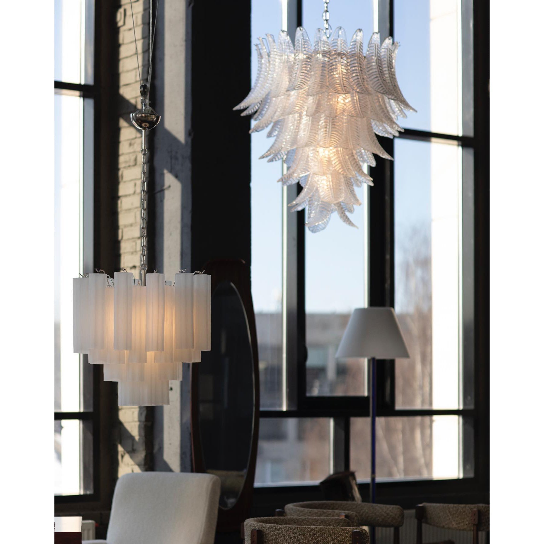 Amberina Chandelier
