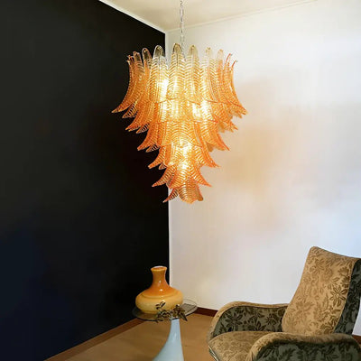 Amberina Chandelier