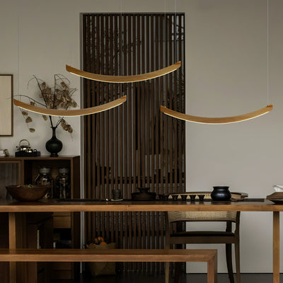 Sororelle Crescent Pendant Lamp